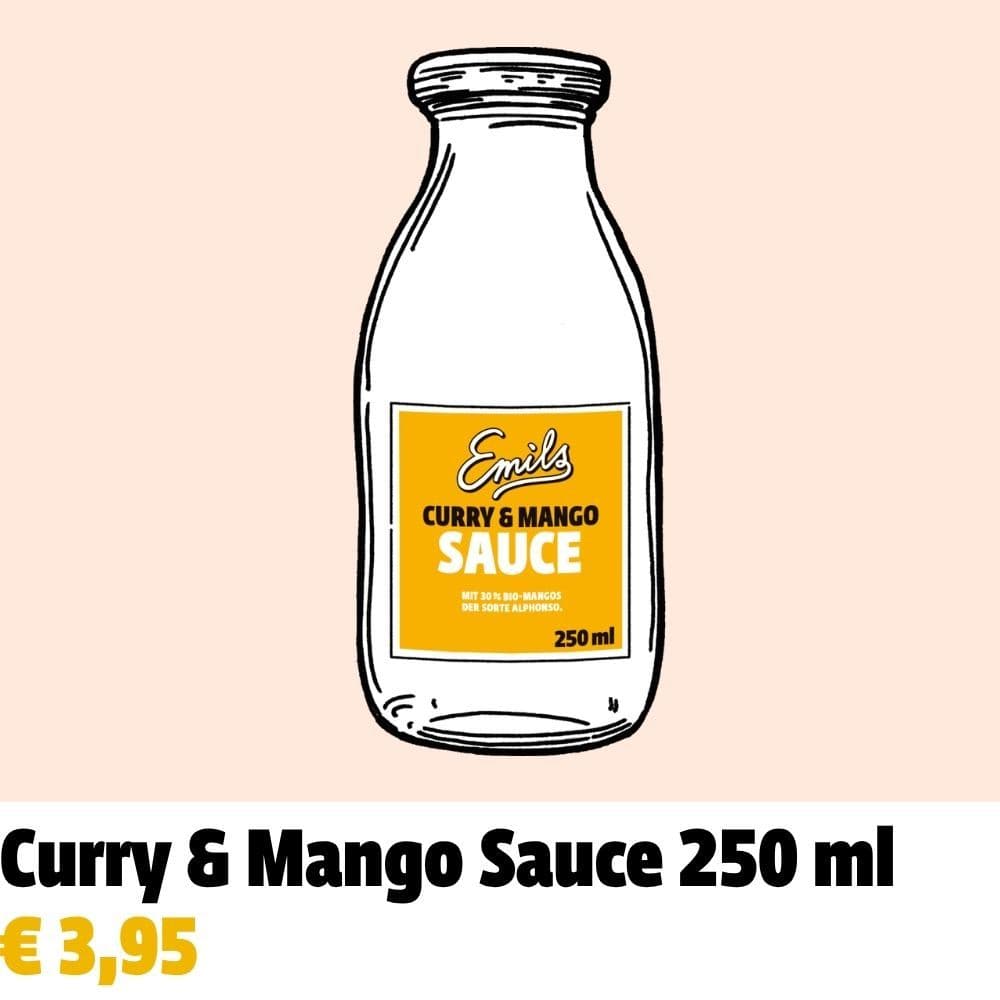 Emils Curry & Mango Sauce 250 ml