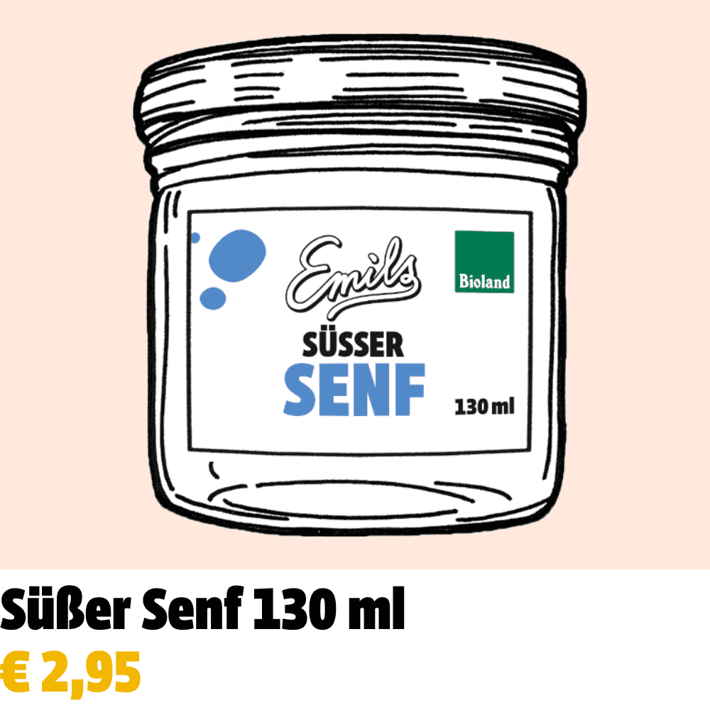 Emils süßer Senf 130 ml